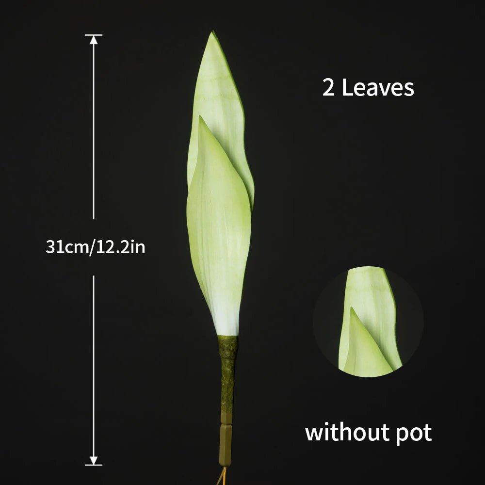 Artificial Snake Plant Decorative Faux Sansevieria