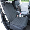 Waterproof Dog Car Seat Cover with Mesh Window and Side Zippers