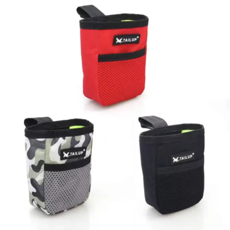 Durable Linen Dog Training Treat Pouch with Waist Belt
