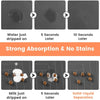 Absorbent Pet Feeding Mat with Non-Slip Backing