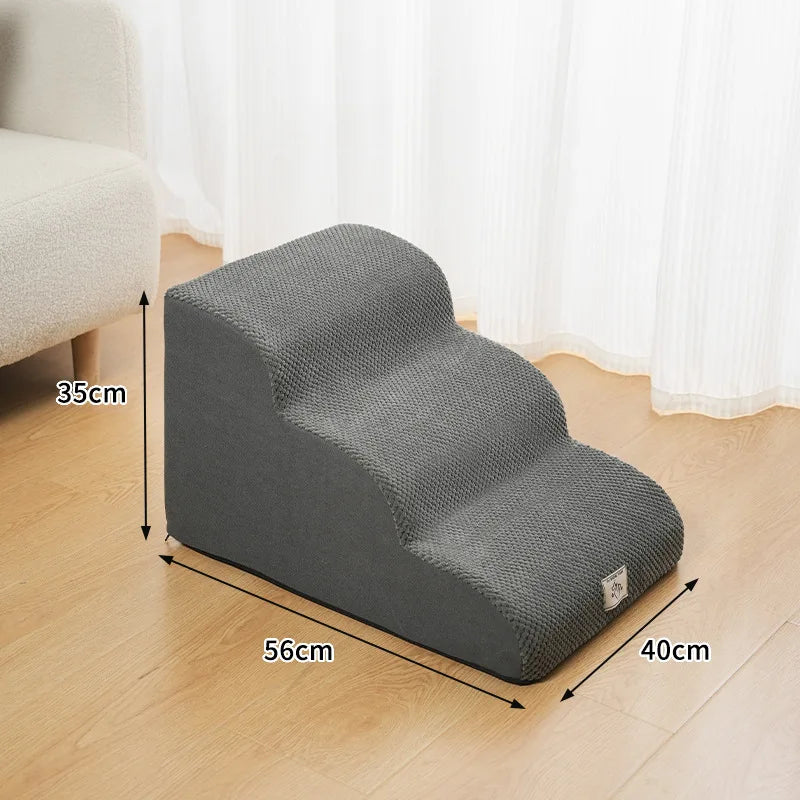 Detachable Washable Pet Stairs for Bed & Sofa