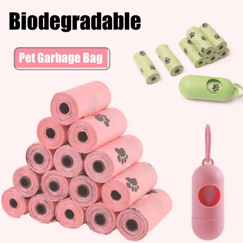Biodegradable Dog Poop Bags with Dispenser (20 Rolls)