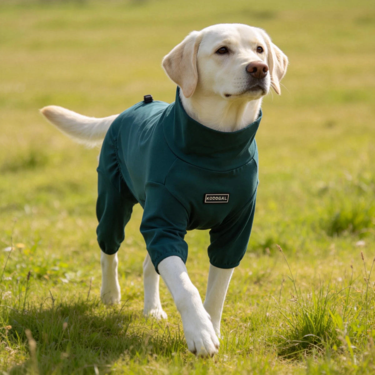 Cozy High-Collar Dog Pajamas – Four-Legged Sleepwear for Large Breeds