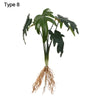 Artificial Hydroponic Plant with Visible Roots – Lifelike Greenery for Home & Event Decor