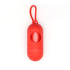 Capsule-Shaped Dog Waste Bag Dispenser with Clip