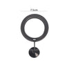 Comedero para peces de forma múltiple y anillo negro con mecanismo colgante