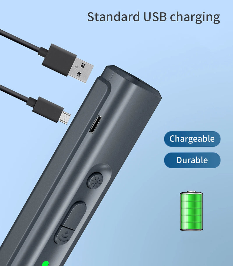 Ultrasonic Dog Repeller with LED Flashlight Bark Deterrent