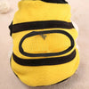 Disfraz de Abeja para Perro con Capa con Capucha