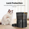 Distributeur de nourriture automatique pour animaux avec commande par bouton