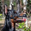 Scary Dog Muzzle Costume Mask with Fake Teeth