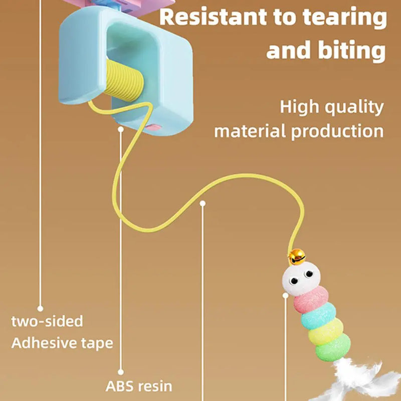 Automatic Interactive Cat Teaser with Rechargeable Motor