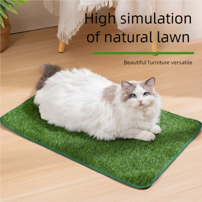Reusable Washable Dog Grass Mat with Odor Control