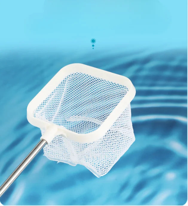 Filet de nettoyage en acier inoxydable pour aquarium