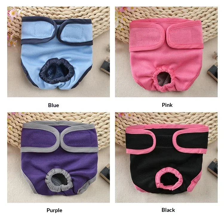 Reusable Dog Diapers for Heat Cycles and Incontinence