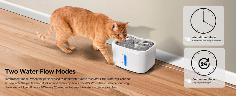 Fuente de Agua Inteligente para Gatos con WiFi y Sensor de Peso