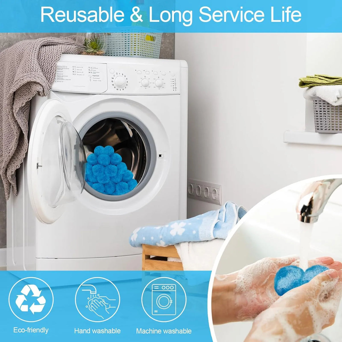 Reusable Fiber Pool Filter Balls – Eco-Friendly Sand Replacement