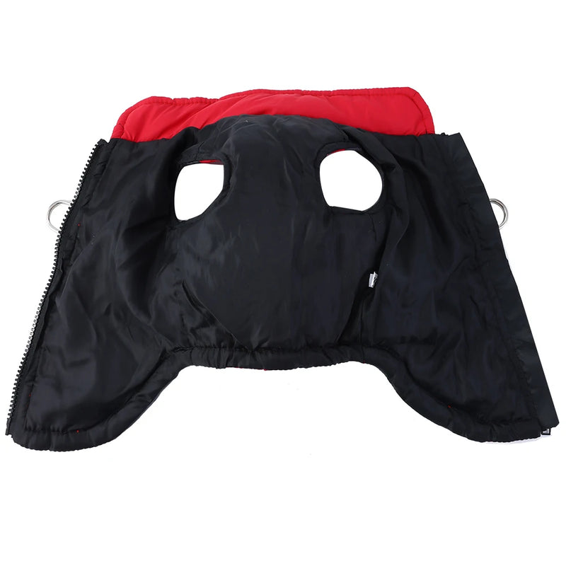 Waterproof Pet Vest Coat for Winter Reflective Dog Jacket