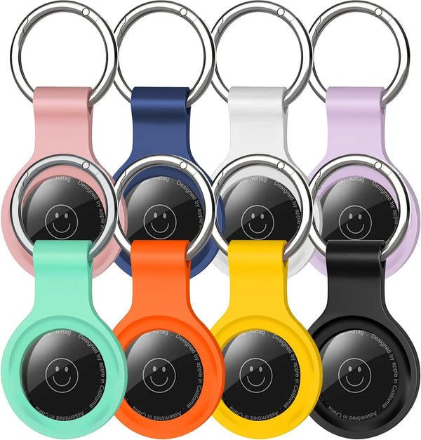 Silicone AirTag Case with Keychain
