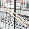 Wooden Bird Ladder with Swing and Perch for Parrots