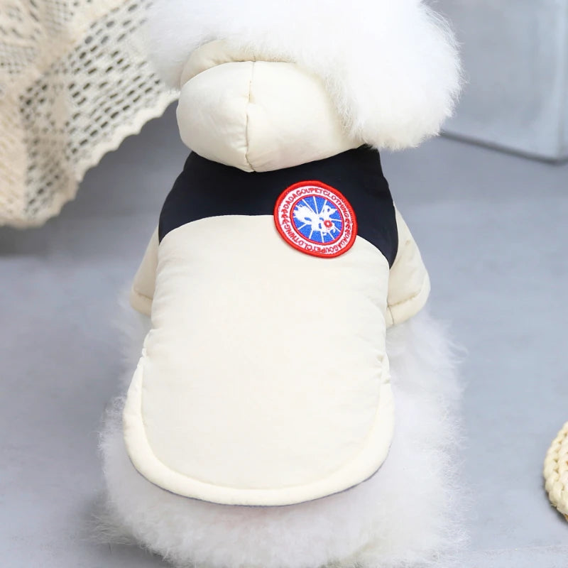 Mono de Invierno Acolchado para Perros Pequeños