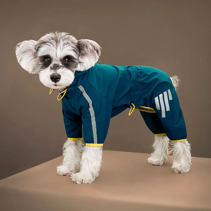 Impermeable con reflejos para perros