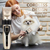 Cordless Rechargeable Pet Grooming Kit for Dogs and Cats