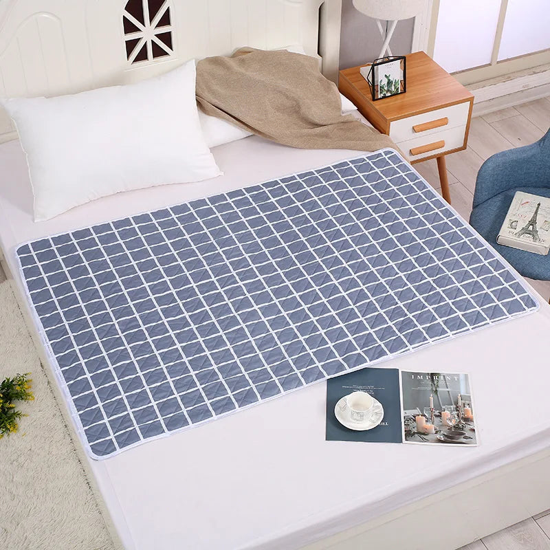 Waterproof Cartoon Bed Protector Pad for Kids and Adults