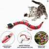 Jouet Serpent Interactif Rechargeable par USB pour Chat