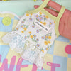 Vestido Floral de Encaje para Mascotas