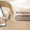 Smart Pet Robot Camera with 360° Movement and Two-Way Audio