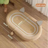 Oval Sisal Cat Scratcher Pad with Comfortable Resting Surface