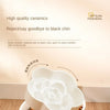 Ceramic Slow Feeder Bowl for Cats and Small Dogs
