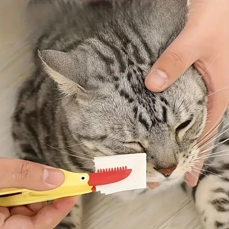 Gentle Pet Tear Stain Remover Comb for Dogs and Cats