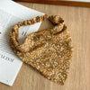 Boho Floral Print Cotton Triangle Hair Bandanas