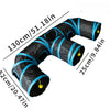 Foldable Cat Play Tunnel with S-Shaped Design
