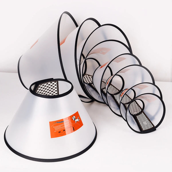 Elizabethan Collar for Pets - Recovery Protective Cone for Dogs and Cats