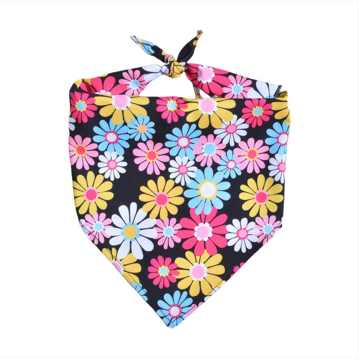 Floral Dog Bandanas with Adjustable Fit