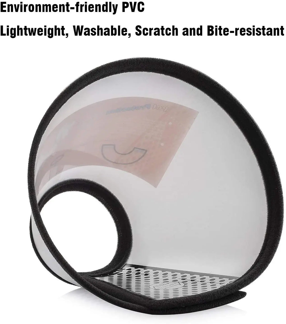 Clear PVC Recovery Cone Collar for Dogs and Cats