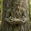 Tree Face Bird Feeder - Resin Tree Hugger Sculpture for Outdoor Garden