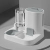 Two-in-One Automatic Pet Feeder and Water Dispenser with Large Capacity