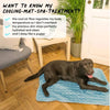 Self-Cooling Pet Mat for Dogs and Cats – Breathable, Washable Summer Pad