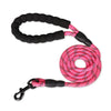 Reflective Dog Leash with Padded Handle - Heavy Duty Double Rope