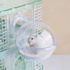 Bac à bain de sable translucide pour hamster