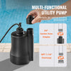 Submersible Utility Pump – 1/3 HP, 2450 GPH for Fast Water Removal