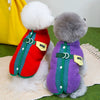 Abrigo Floral para Perros y Gatos Pequeños