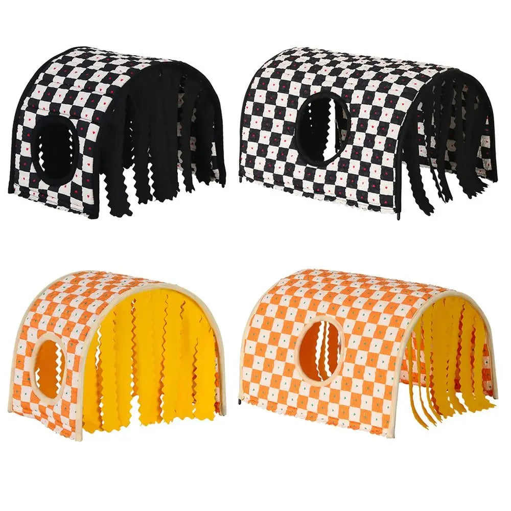 Breathable Foldable Pet Tunnel with Viewing Holes