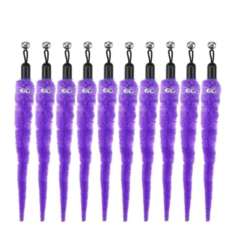 Interactive Cat Feather Toy with Bell