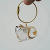 Pet Memorial Fur Keepsake Keychain Pendant