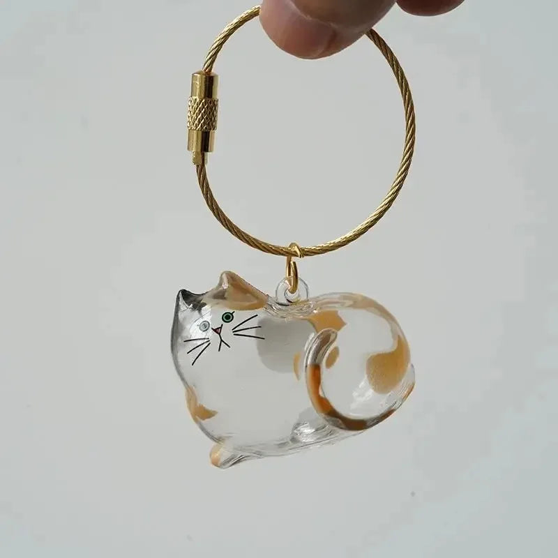 Pet Memorial Fur Keepsake Keychain Pendant