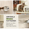 Fuente de Agua Inalámbrica para Gatos con Sensor